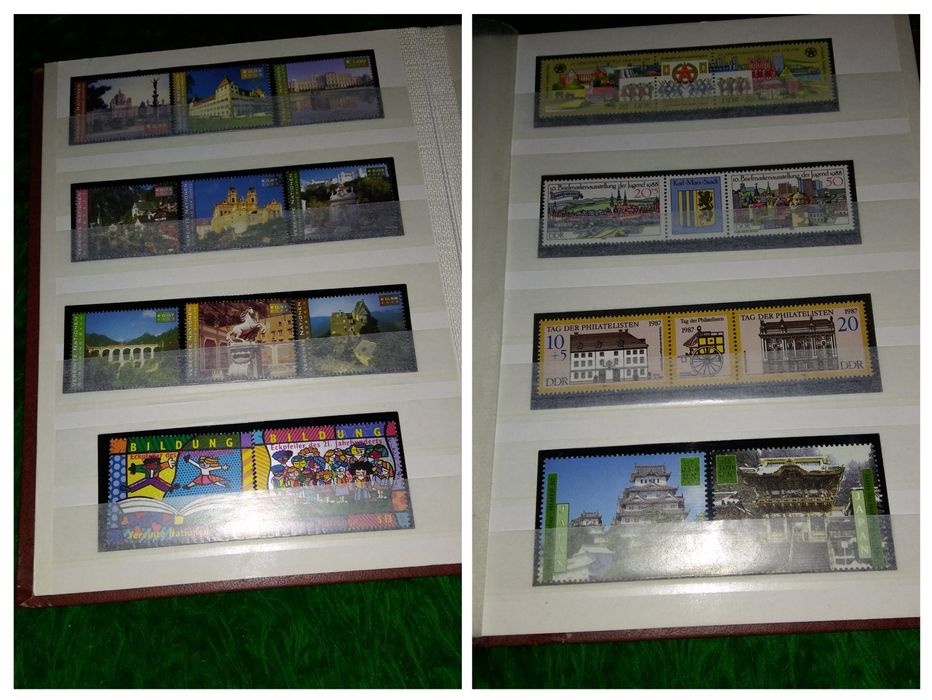 Класьор с чисти блокове, серии. Рядки! Описание и снимки.