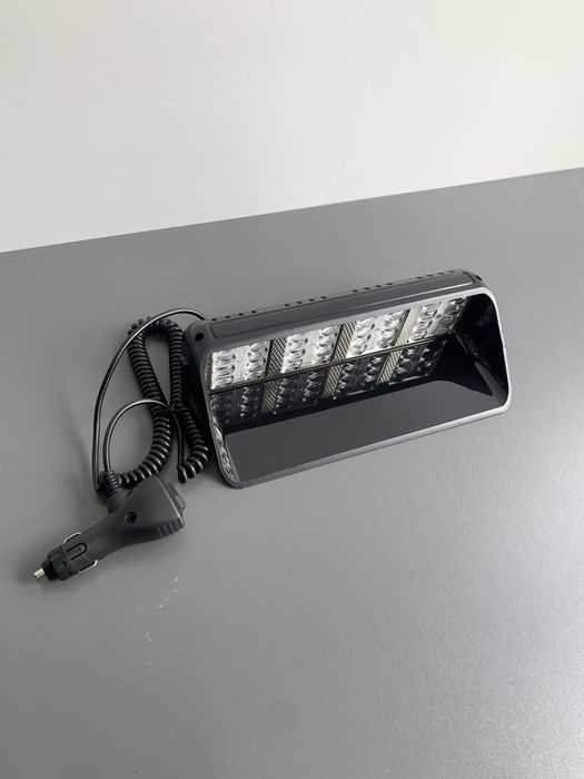 Stroboscop auto LED parbriz rosu albastru, S32 - Stroboscoape politie