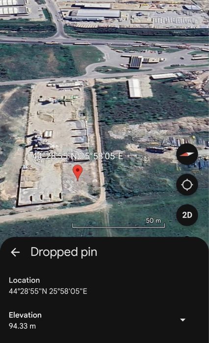 Teren intravilan de vanzare -1.025mp-Rudeni/ Chitila