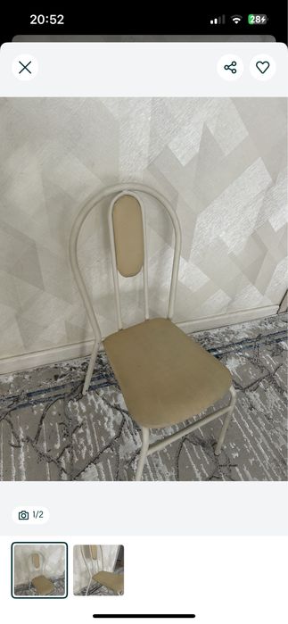 Стульчики 6 шт,бальные повседневные размеры уточьните разные. Хорошем