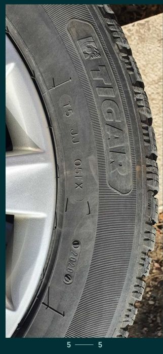 jante cu cauciucuri IARNA WV si AUDI