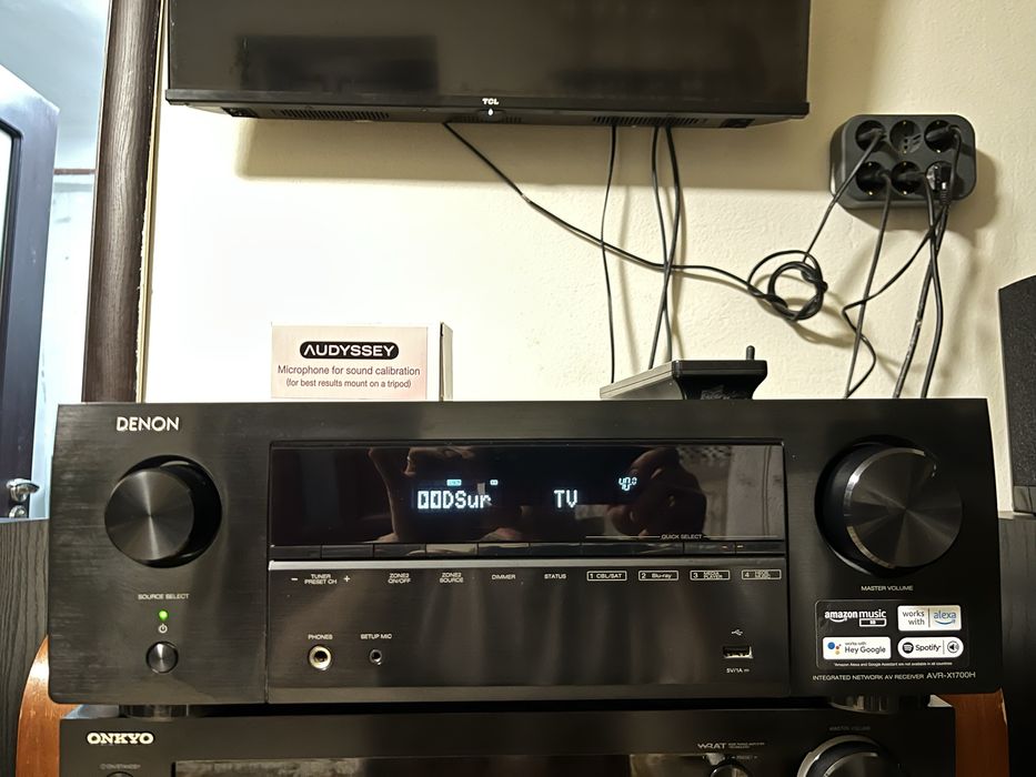 Denon AVR X1700H 7.1/8k/Atmos/wifi/Bluetooth/Airplay/Spotify,usb etc.