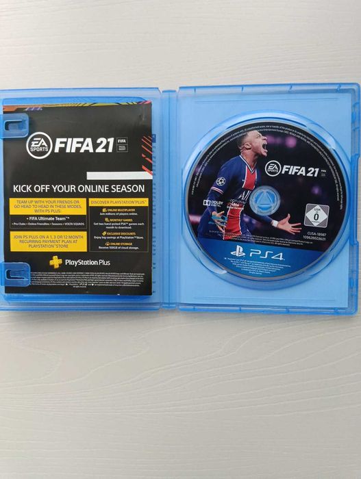 Fifa 21 за PS4 с неизползван код
