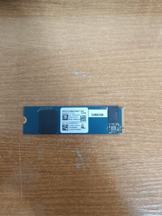 SSD M.2 NVMe Western Digital PC SN540 512GB