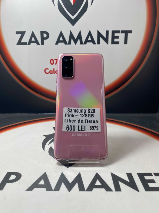 Zap Amanet Vitan - Samsung S20 - Pink - 128Gb