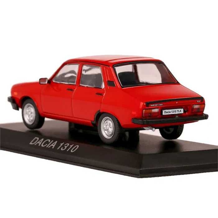 Lot 2 buc Macheta Dacia 1310 rosie, 1/43, colectia Masini de Legenda