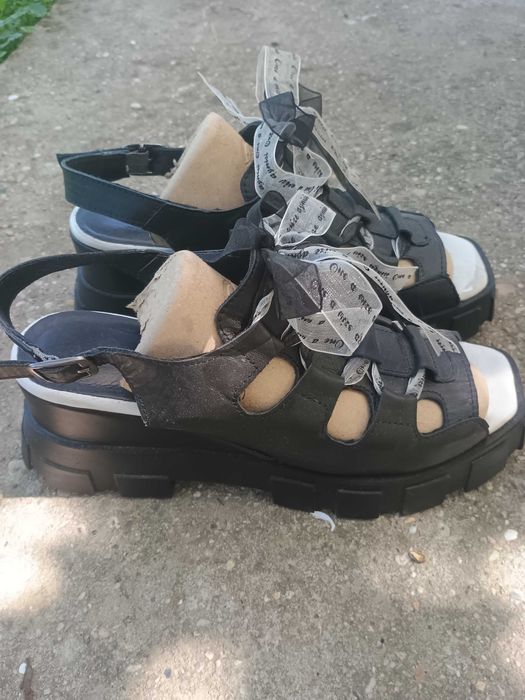 Естествена кожа сандали 40 номер