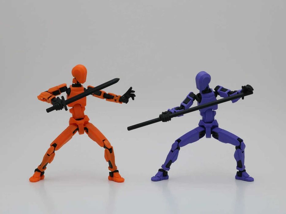 3d принтиран манекен/фигурка за сглобяване