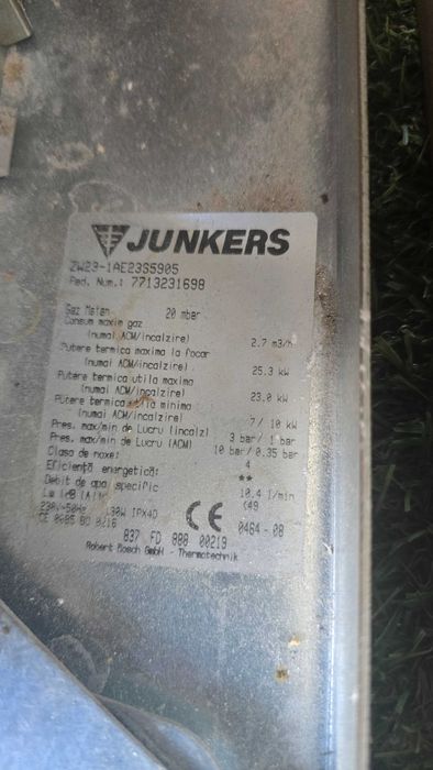 Centrala Junkers Euroline ZW23 (functionala)