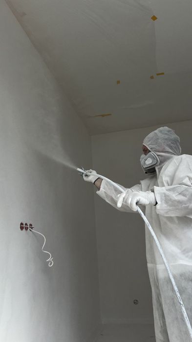 Безвоздушная покраска от 200кв.м