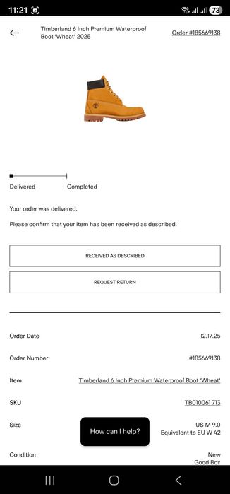 Тимберленды водонепроницаемые