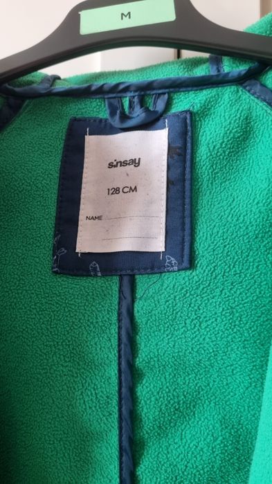 Salopeta anti-vant captusita cu fleece marimea 128