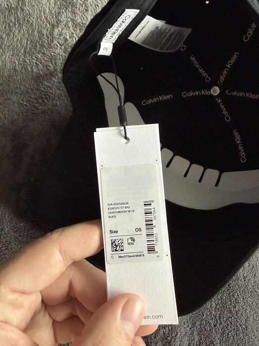 Calvin Klein sapca unisex neagra logo brodat marime OS noua