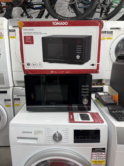 Ново!!! Комбинирана микровълнова  печка Tomado