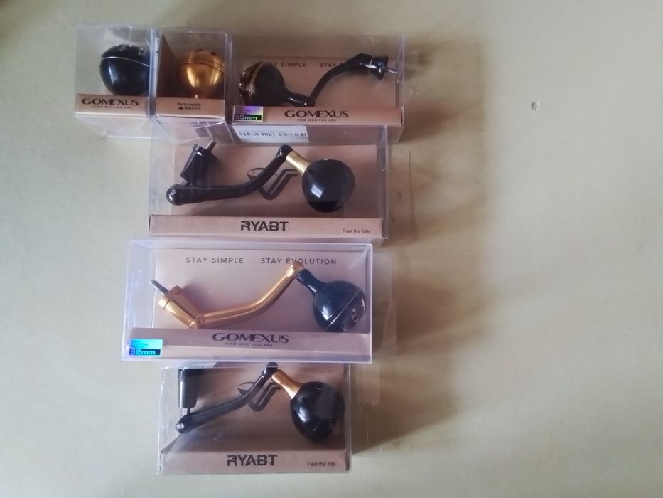 Knobi ,manivela Gomexus 2 bb pentru PENN, Shimano,Daiwa,Okuma(noi)