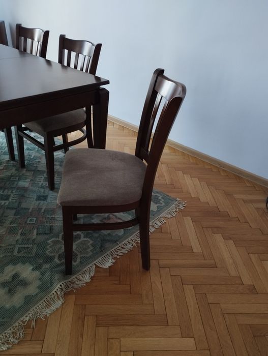 Трапезна разтегателна маса масив