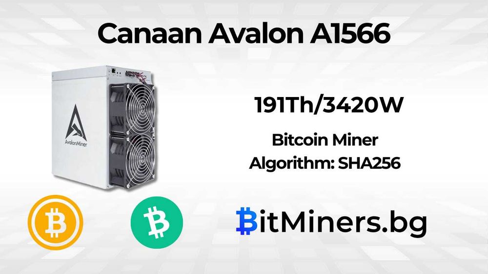 Canaan Аvalon A2, 191Th/s Биткойм Майнър