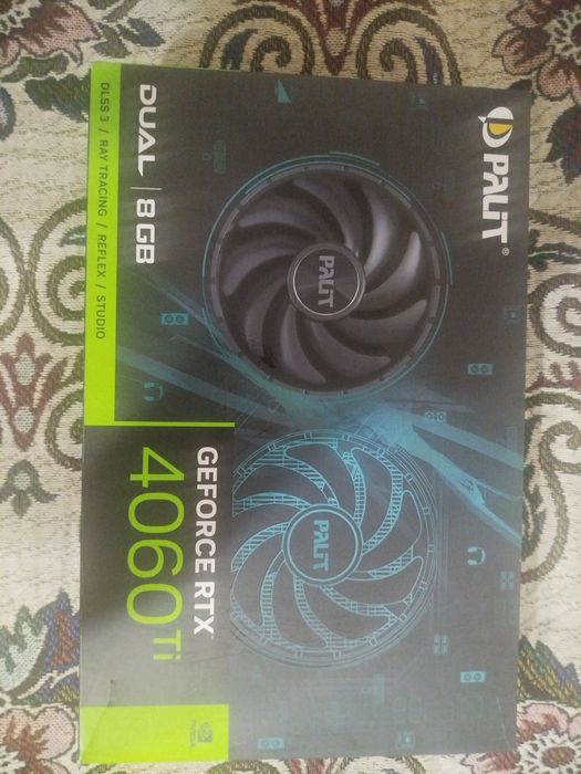 Продам видео карту Palit  RTX 4060Ti 8 Gb