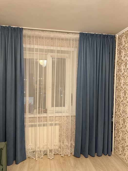 Шторы+ покрывало