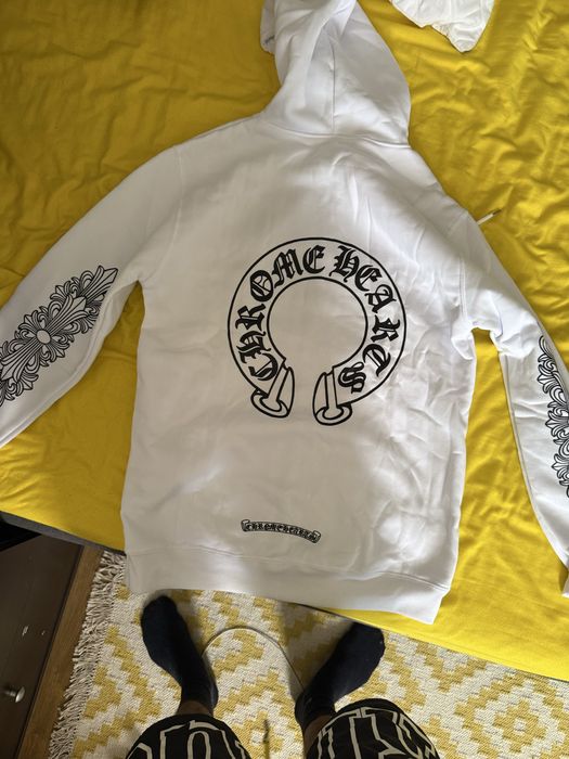 Chrome Hearts бяло горнище M – чисто ново, топ качество