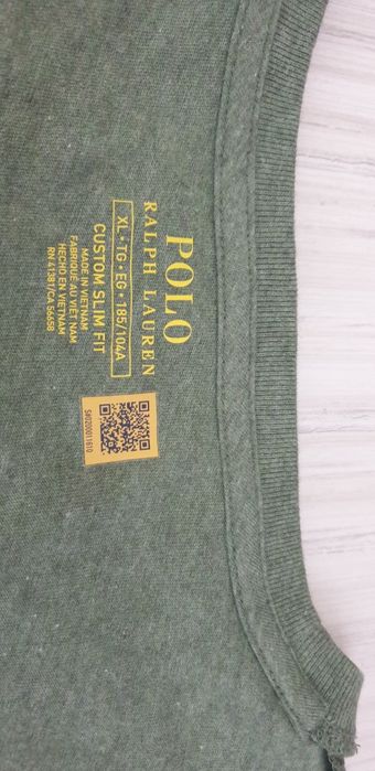 POLO Ralph Lauren Pima Soft Touch Cotton XL ОРИГИНАЛ НОВО Мъжка Тениска