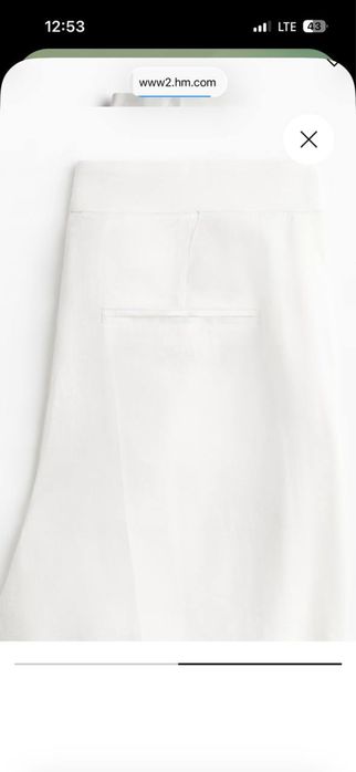 H&M новые брюки из льна из Англии