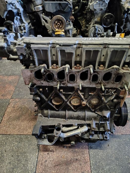 Motor complet fara anexe renault trafic 1.9dci cod f9q opel vivaro 1.9cdti f9q nissan  primastar 1.9dci f9q perfect functional