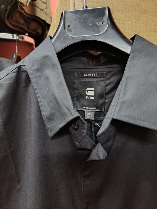 Оригинална риза G-Star Raw Slim XL , XXL нова мъжка черна
