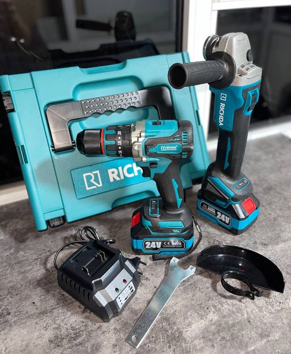 Аккумуляторный инструмент набор в чамадане Kecz