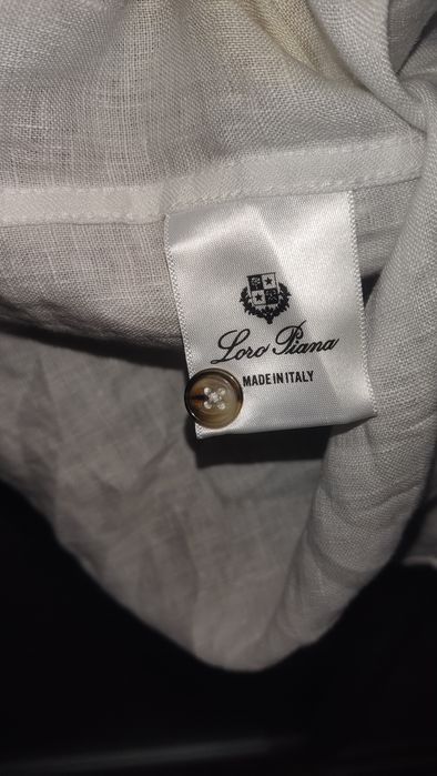 Льненая рубашка Loro Piana