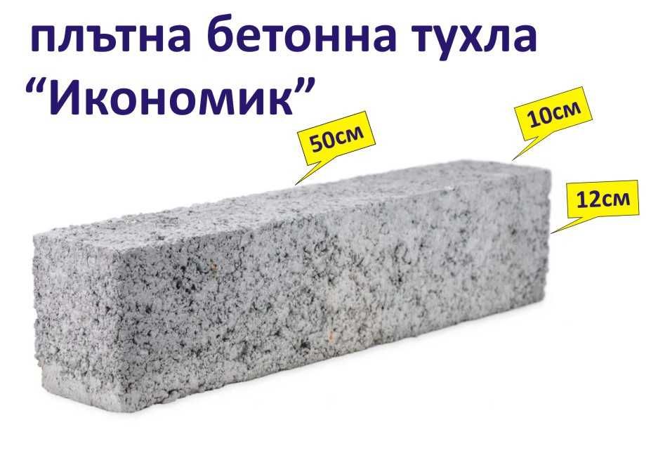 бетонни ТУХЛИ за шахти и резервоари