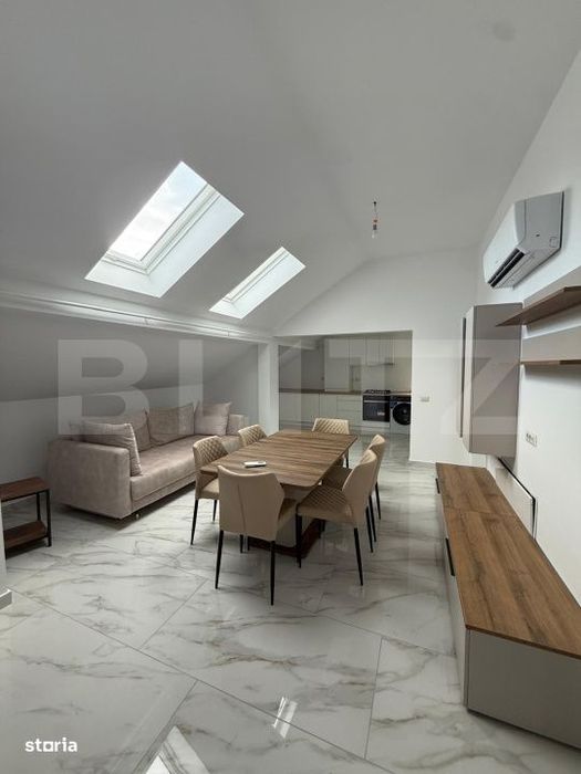 Apartament cu 3 camere, 90 mp, zona Zamca