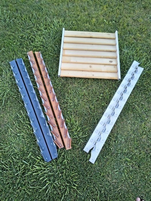 Дървени щори- алуминиеви механизми