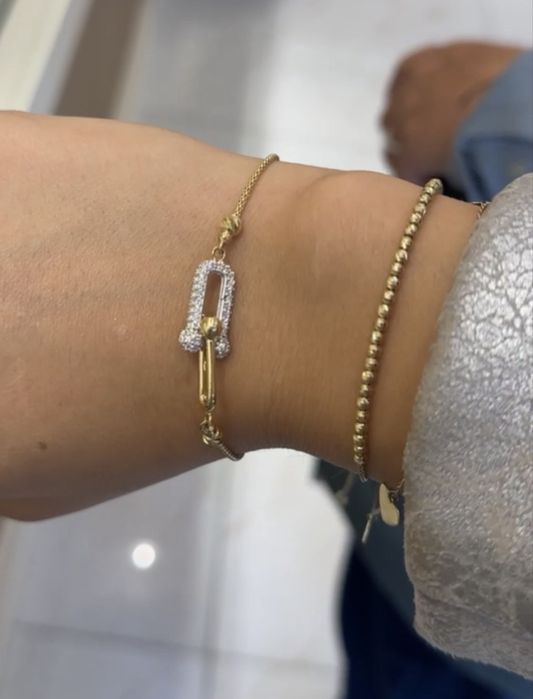 Brățara de AUR 14k bilute