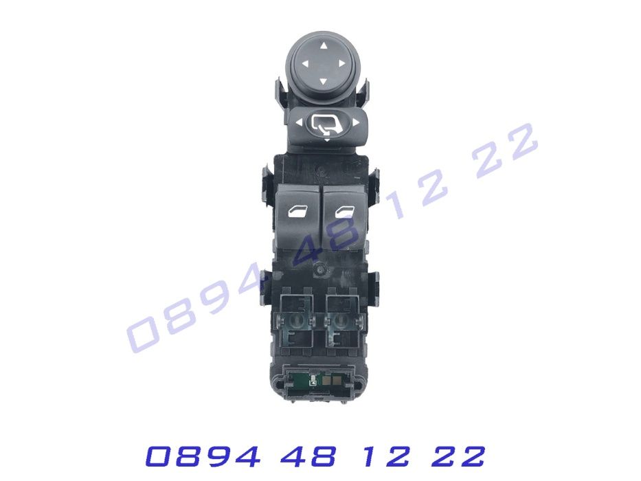 Бутони Копчета Ел Стъкла Панел Peugeot Пежо 207 Копче Бутон Бутонера