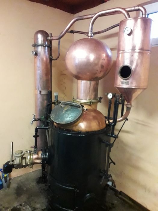 Cazan distilarie Germania cu ferbere in baie marina!