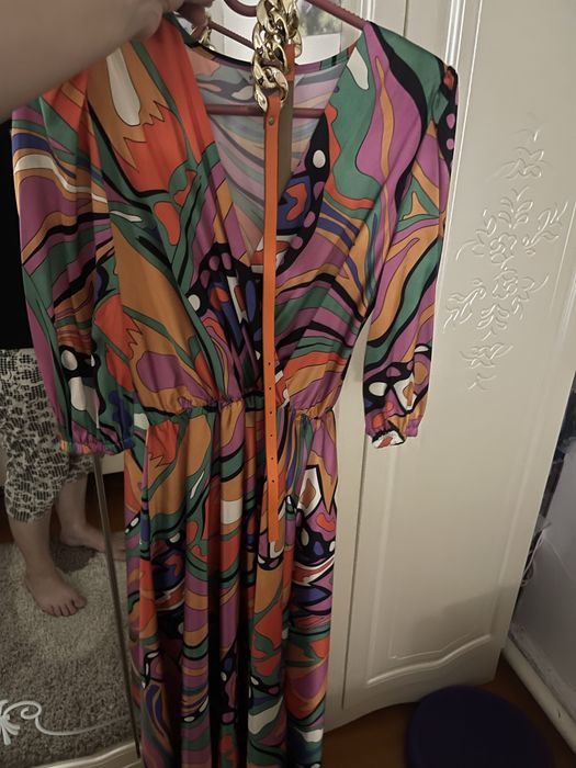 Платье легкое воздушное, шелковое