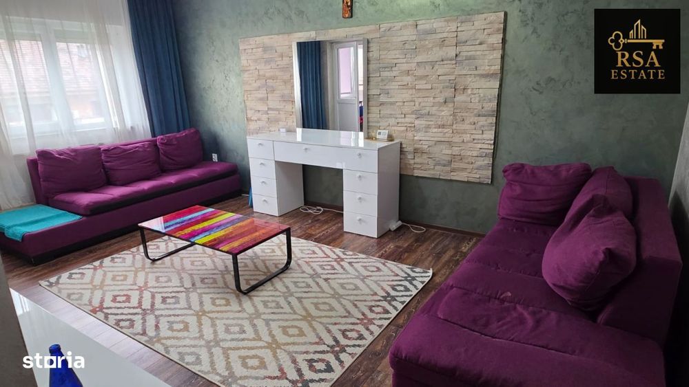 Apartament 3 camere de vanzare Ostroveni Nicolae Iorga Valcea, decoman — fotografia 1