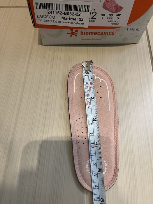 Pantofi interior Biomecanics - marime 22