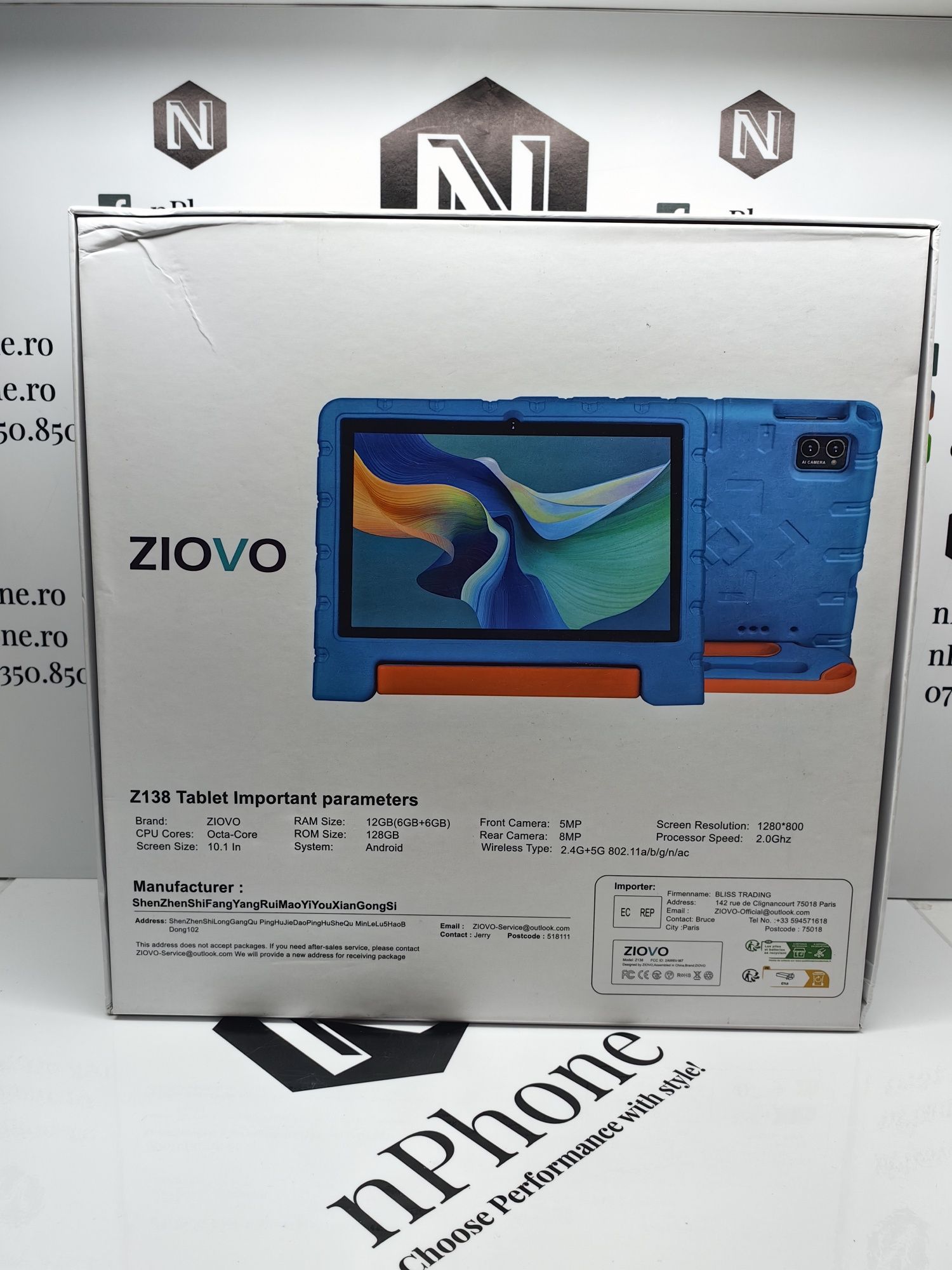 ZIOVO Z138 Tablet 10 Pollici - Giochi e Prodotti per l'Età Evolutiva