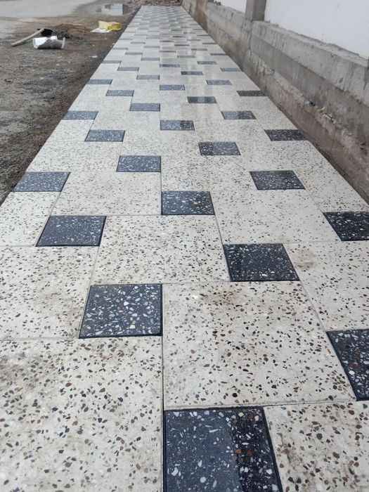 Укладка брусчатка