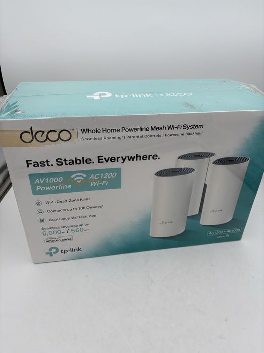 Wi-Fi Mesh TP-Link Deco P9 (3-pack). Sigilat, transport ZERO OCAZIE