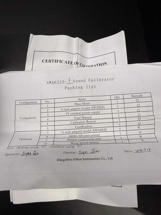 Calibrator Sunet Multilevel - AW622