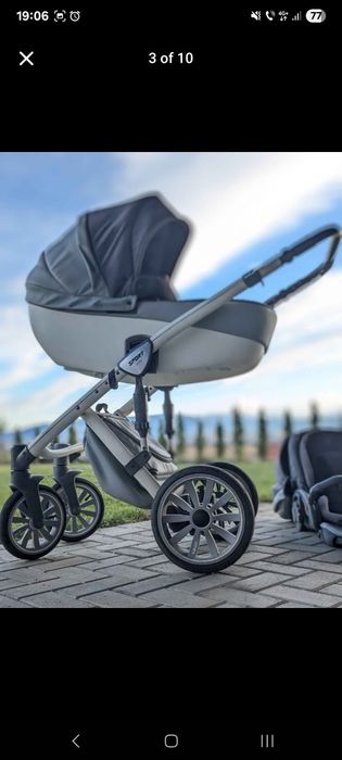 Cărucior copii, Anex Sport, suspensie sport