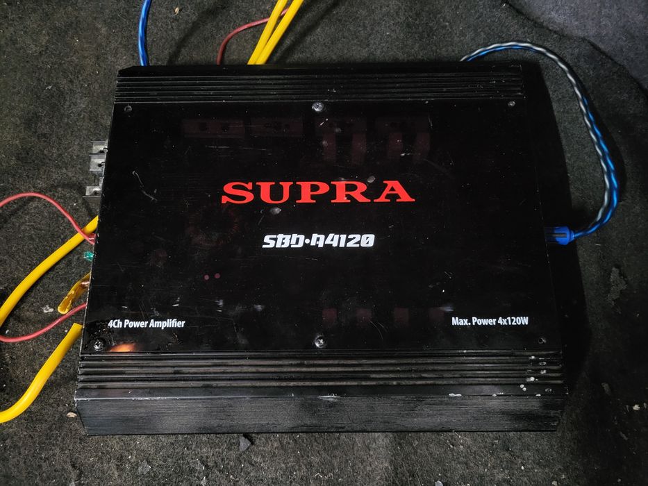 Сабвуфер 12ка с усилителем 4х канальным