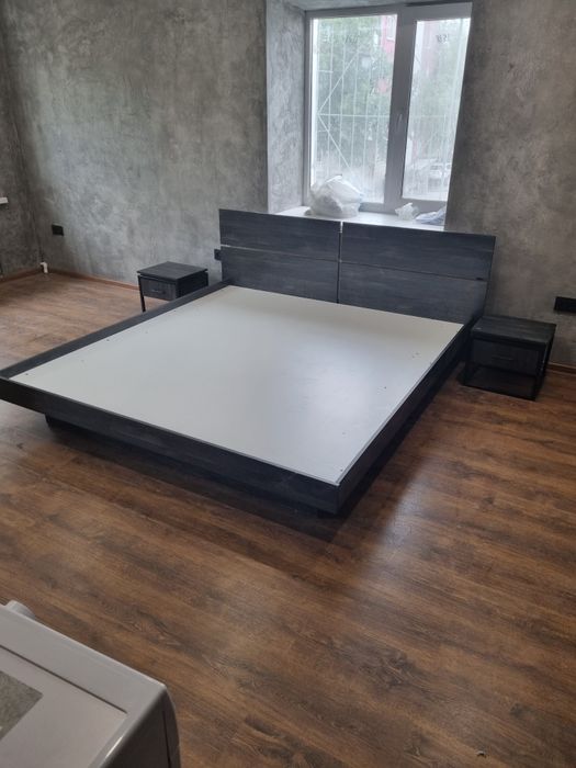 Кровать в стиле лофт