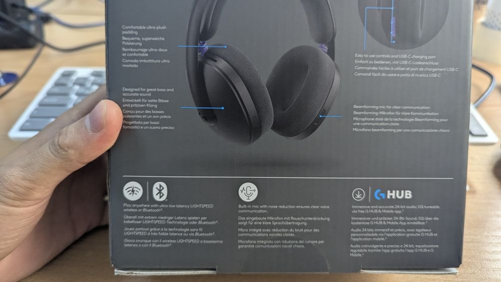 Игровые наушники Logitech  G325 Lightspeed