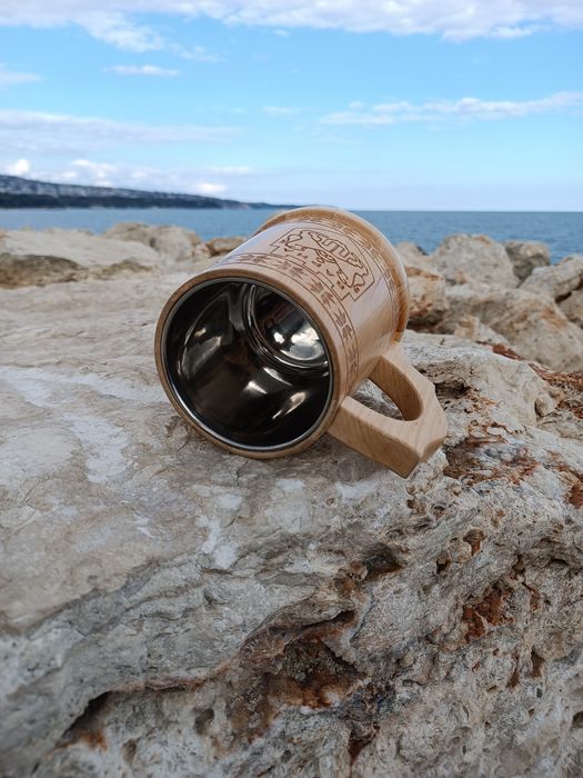 Дървена бирена халба, различни видове