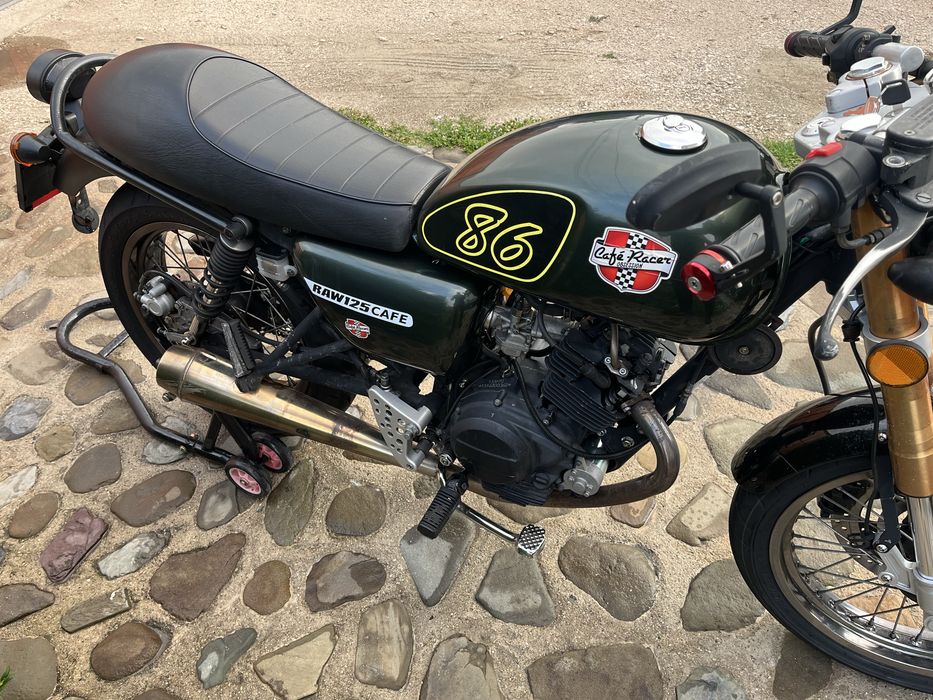 ‼️Urgent‼️Vand Motocicleta Hanway Cafe racer 125cc 2016 yamaha honda ktm benelli keeway