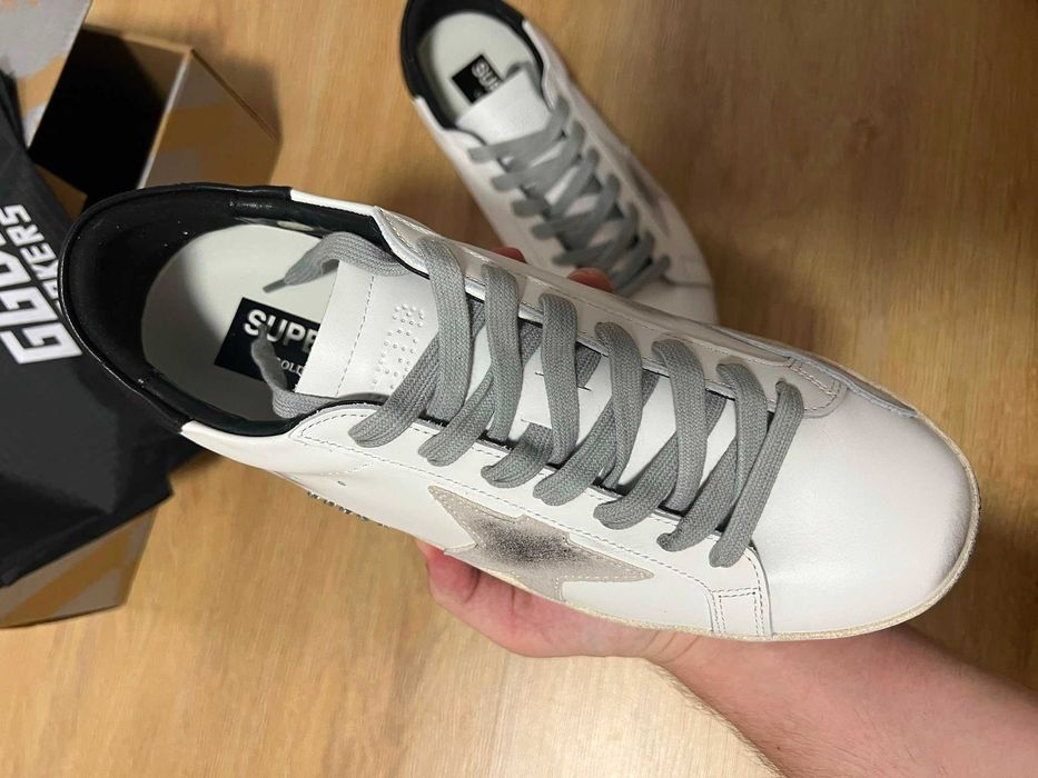 Adidasi Golden Goose White/Grey